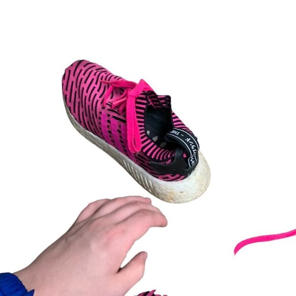 Rare Adidas NMD R2 Japan Shock Pink Size 11 - Picture 11 of 13